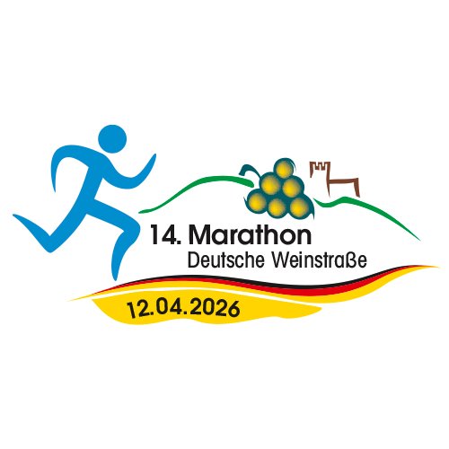 15. Marathon Deutsche Weinstraße 2028 Logo