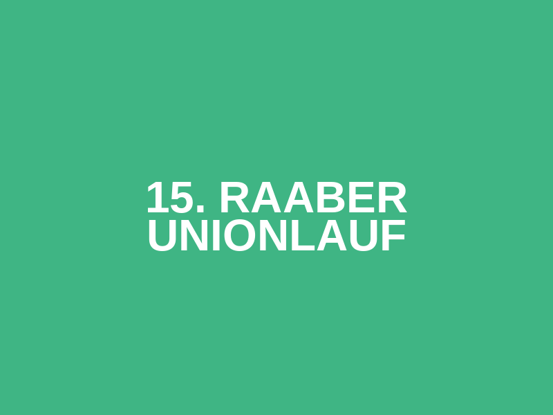 15. RAABER UNIONLAUF Logo