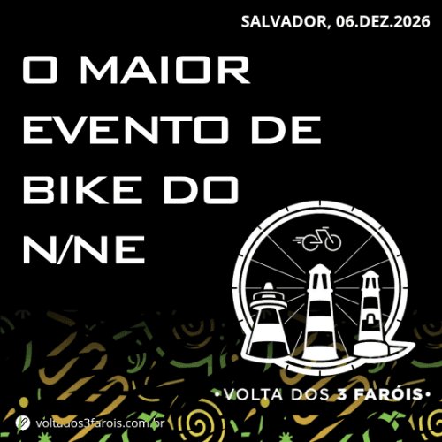 15ª VOLTA DOS 3 FARÓIS Logo