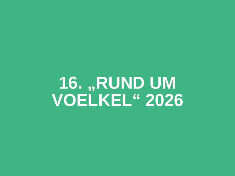 16. „Rund um Voelkel“ 2026 Logo