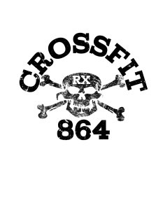 16th  Annual CrossFit864 5k Run/Walk Logo