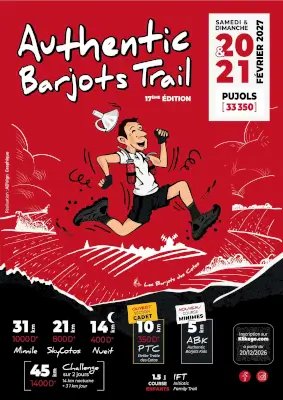 17eme Authentic Barjots Trail Logo