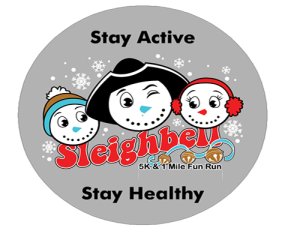 18th Annual Sleighbell 5K Run/Walk Logo