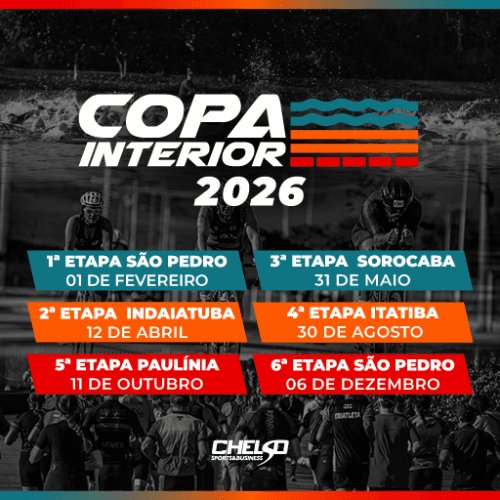 18ª COPA INTERIOR DE TRIATHLON - COMBO 6 ETAPAS Logo