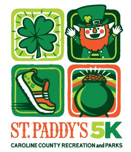 18th Annual St. Patrick's Day 5k, 1m Fun Run, 200m Kiddie Dash Logo