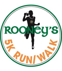 20th Annual Rooney's 5K Run/Walk Logo
