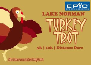 20th Annual Lake Norman Half Marathon Turkey Trot 10K & 5K Logo