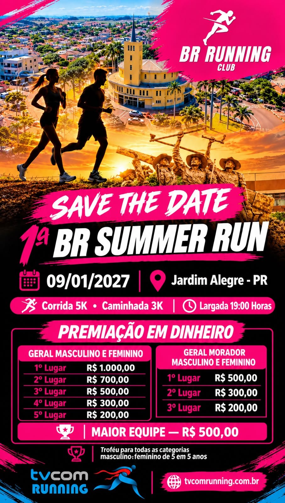 1ª BR SUMMER RUN JARDIM ALEGRE PR