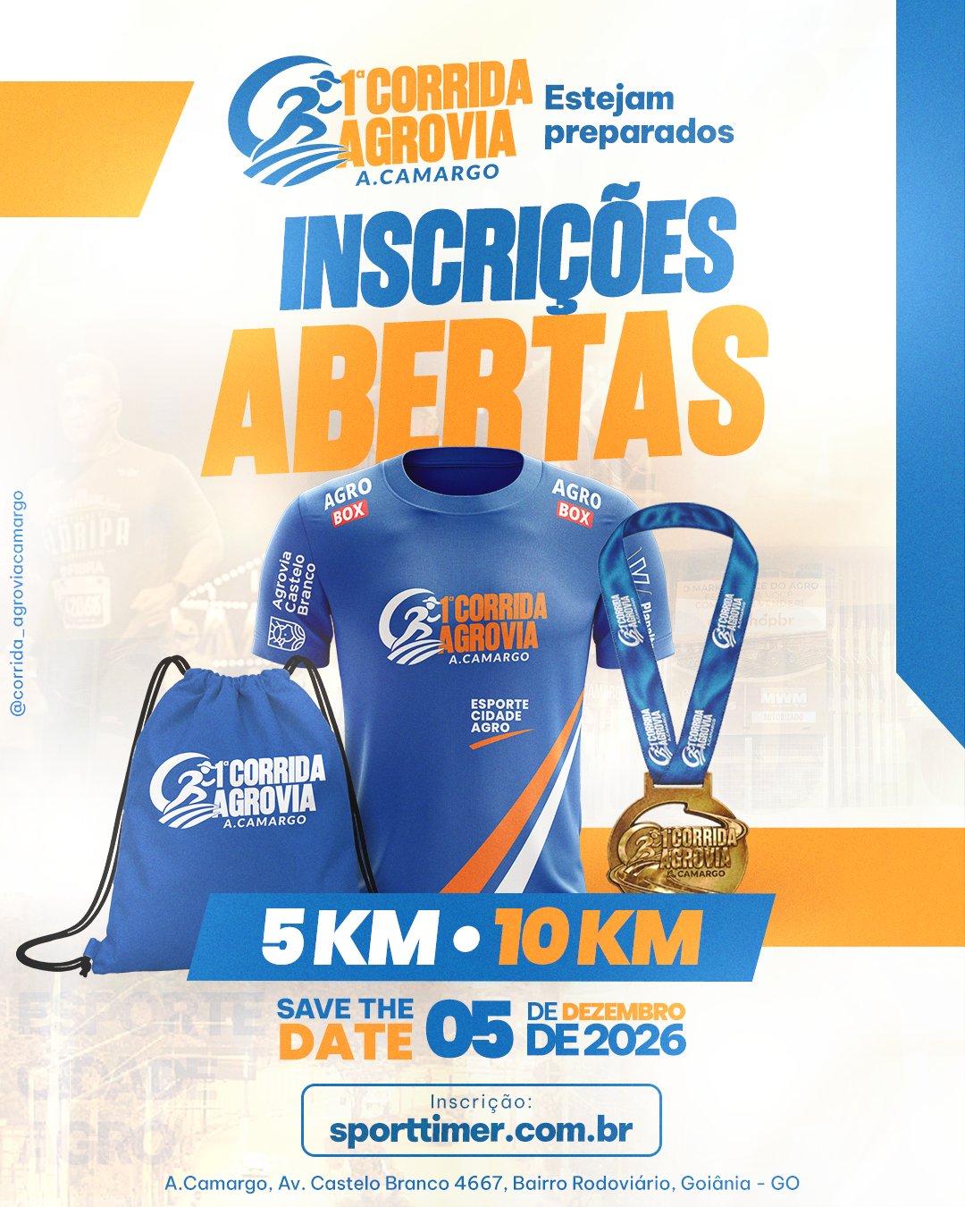 1ª CORRIDA AGROVIA A. CAMARGO