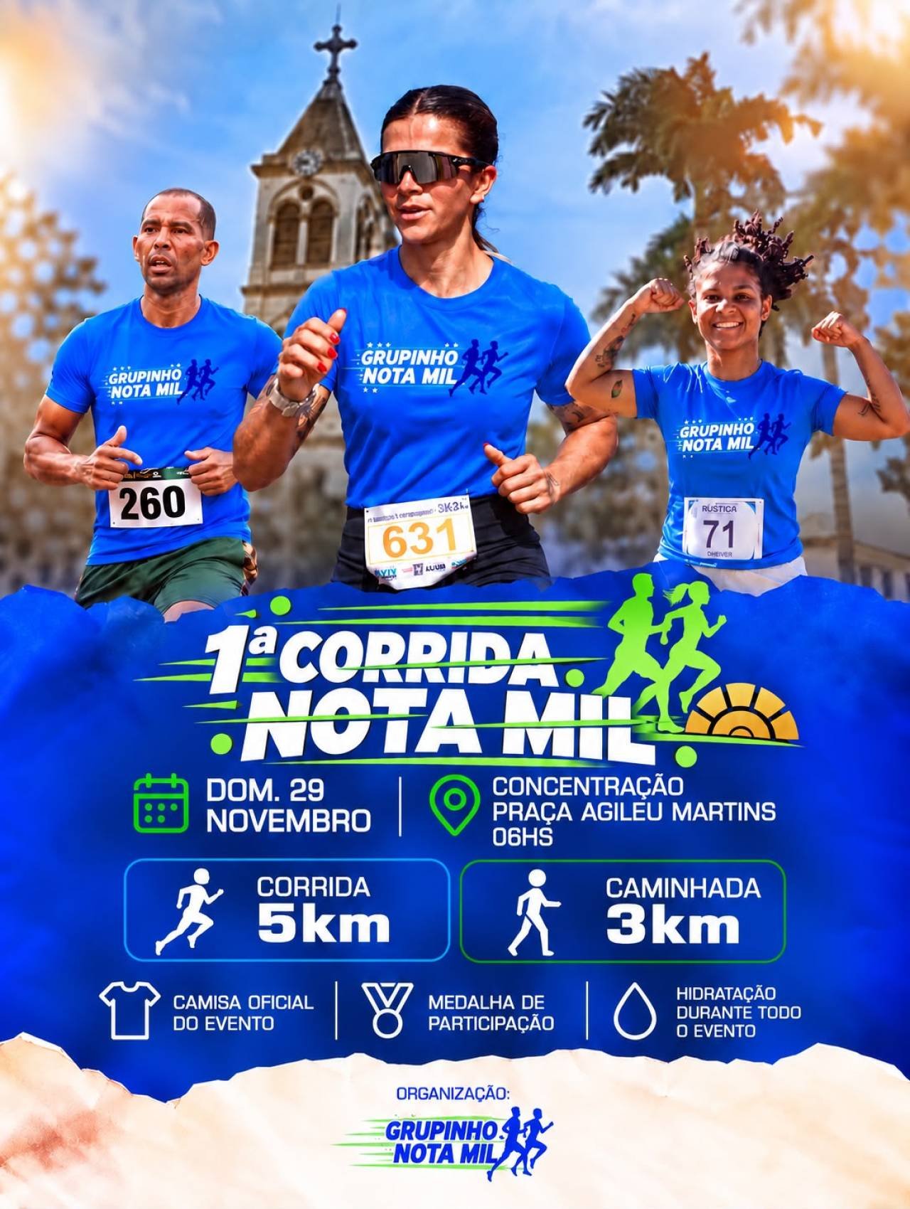 1ª CORRIDA NOTA MIL
