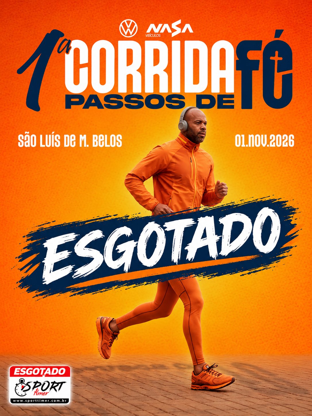 1ª Corrida Passos de Fé