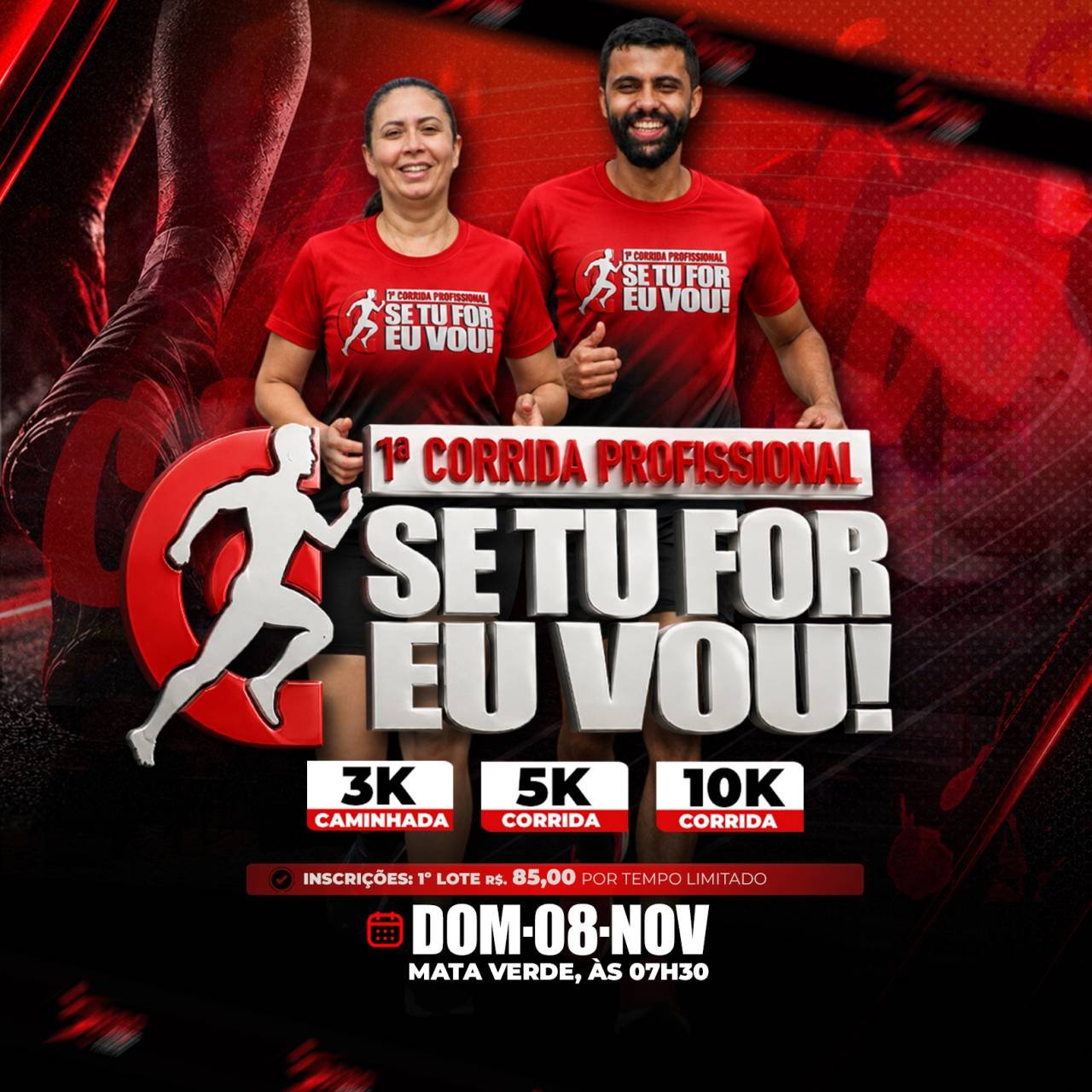 1ª Corrida Profissional - Se tu for eu vou