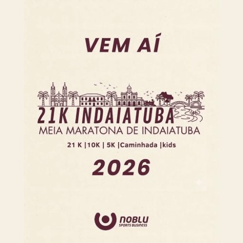 1ª MEIA MARATONA DE INDAIATUBA Logo