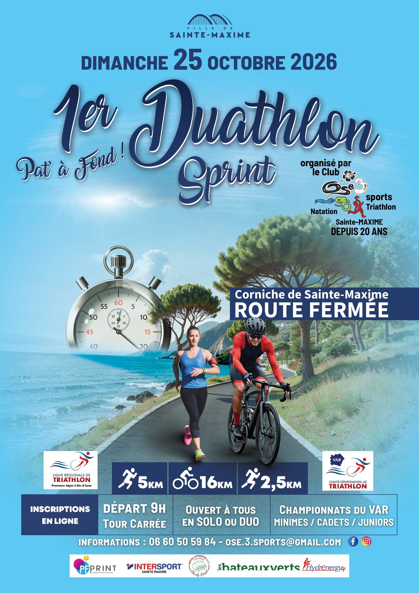 1er DUATHLON "Pat' à fond"