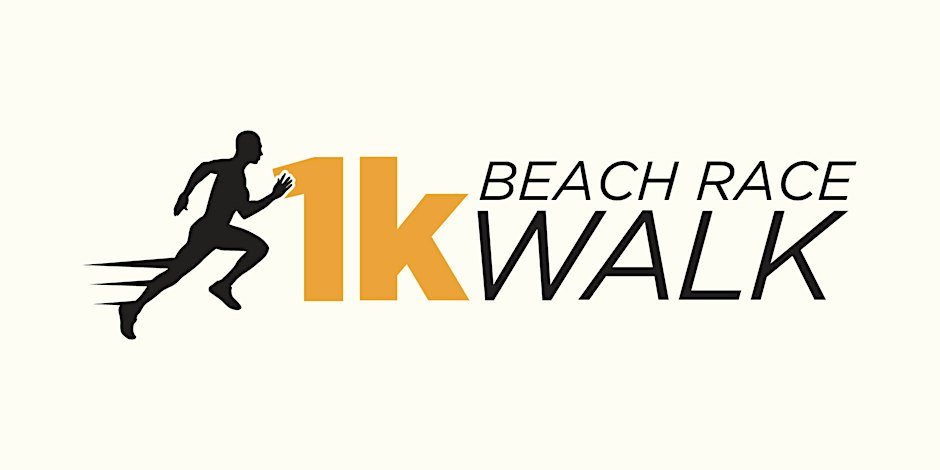 1K Beach Race Walk Logo