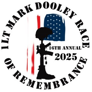 1LT Mark Dooley 5k Race of Remembrance (walk, run and kids fun run) Logo