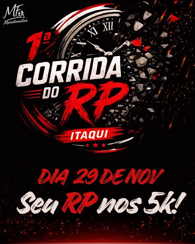 1º CORRIDA DO RP - ITAQUI