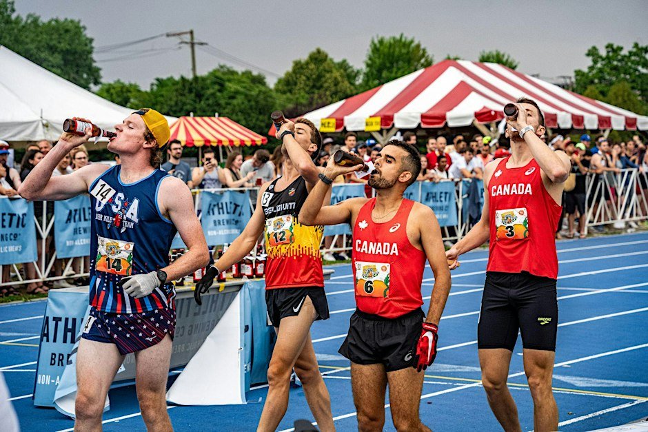 1st Annual Beer Mile with Barley Hopsters