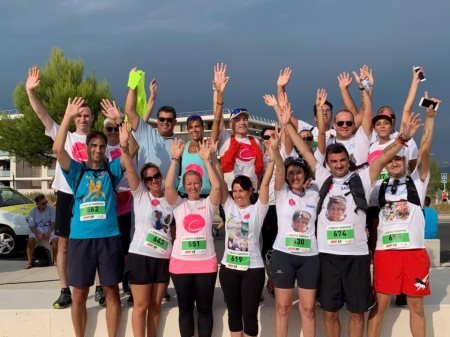 1st Run For le Point Rose Logo