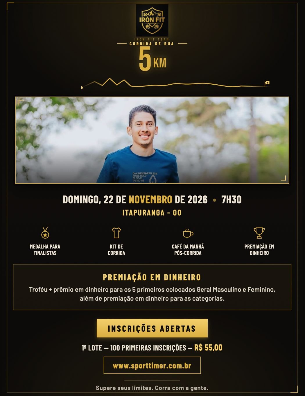2° CORRIDA IRON FIT 5K - ITAPURANGA GOIÁS