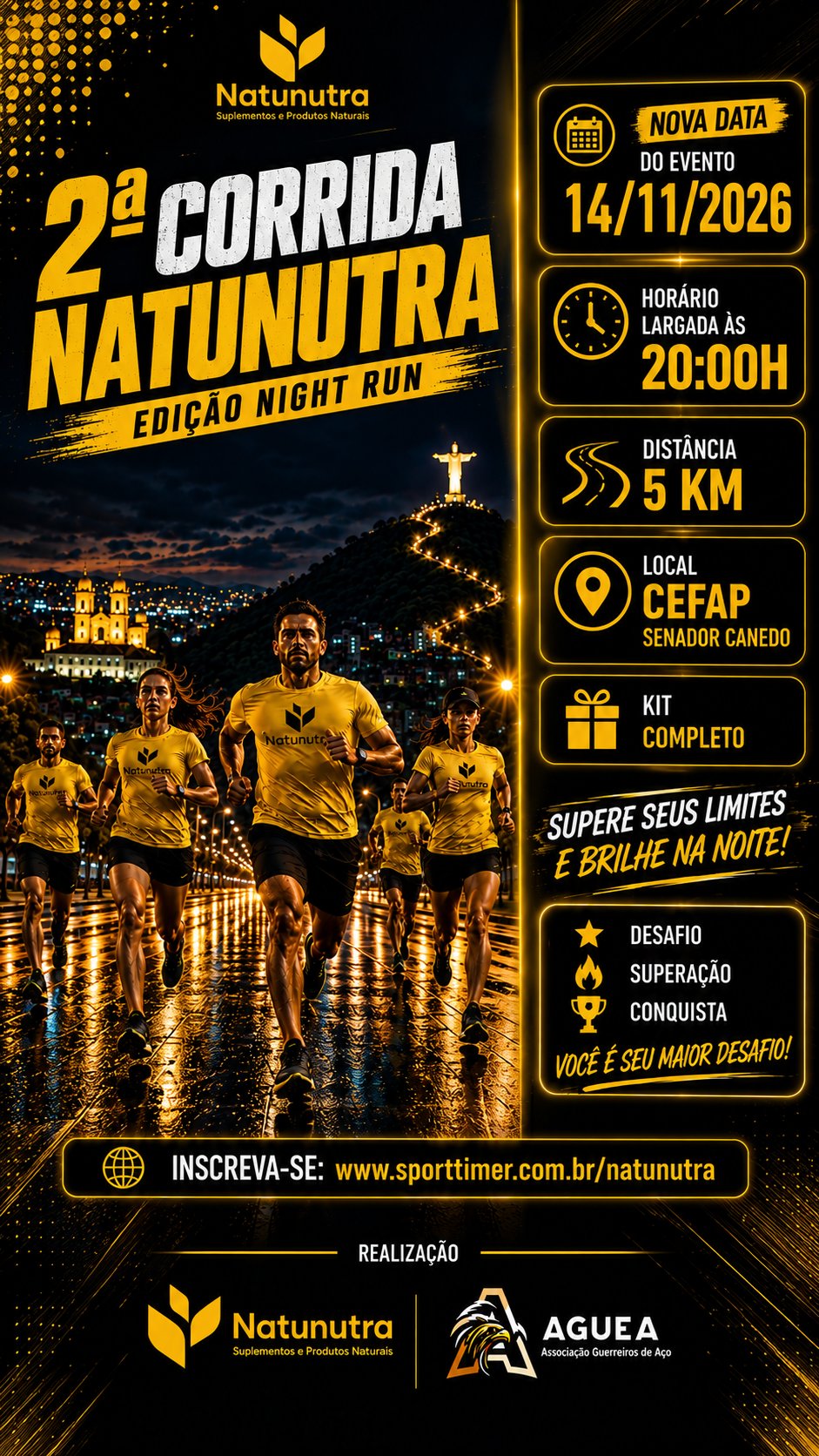 2 Corrida Natunutra Edição Night Run