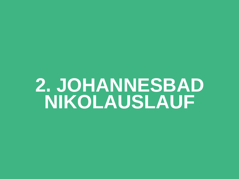 2. Johannesbad Nikolauslauf