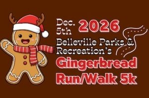 2026  Belleville Gingerbread 5K Run/Walk Logo