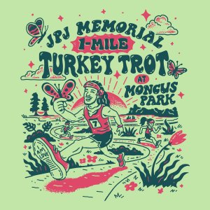 2025 JPJ Memorial 1-mile Turkey Trot Logo