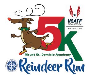 MSDA 5K Reindeer Run/Walk Logo