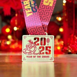 2025 New Year Challenge - Year of the Snake 2.025 Mile 20.25 Mile 202.5 MILE - Now Only $12! Logo