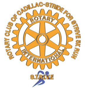 2025 ROTARY STRIDE FOR S.T.R.I.V.E. 5K Logo