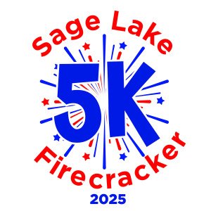 2025 Sage Lake Firecracker 5K Logo