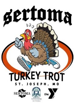 2026 Sertoma Turkey Trot Logo