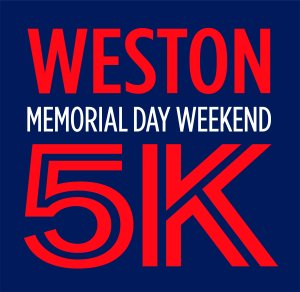2025 Weston CT Memorial Day Weekend 5K Road Race Logo