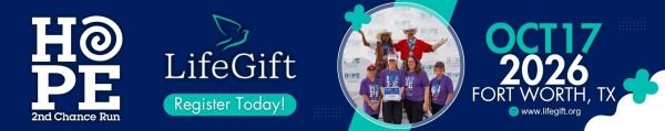 2026 2nd Chance Run Fort Worth Logo