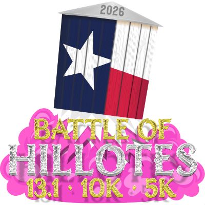 2026 Alamo Beer Challenge Race 3 of 4 Battle of Hillotes 13.1, 10k and 5k Logo
