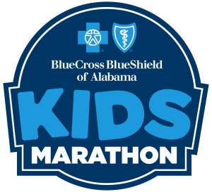 2027 Blue Cross and Blue Shield of Alabama Kids Marathon Logo