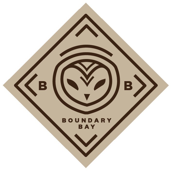 2026 Boundary Bay 5K, 10K, Half, Marathon, 4-person Relay Logo