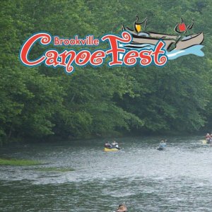 2026 Brookville Canoefest Logo