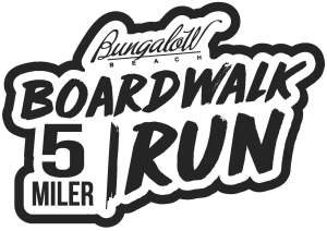 2027 Bungalow Beach Boardwalk 5 Miler Logo