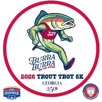 2026 Burra Burra Trout Trot 5K Logo
