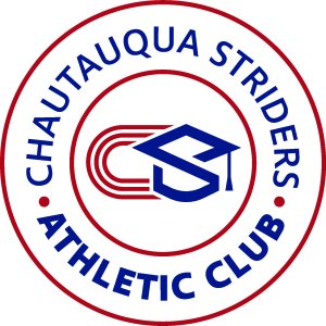 2026 Chautauqua Striders Winter 5K Series Race #1 Logo