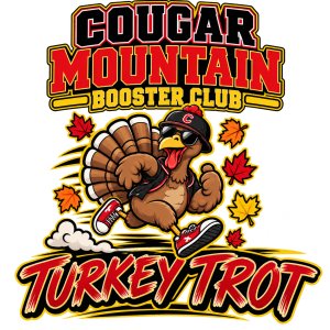 2026 CMMS Booster Club Turkey Trot 5K Fun Run Logo