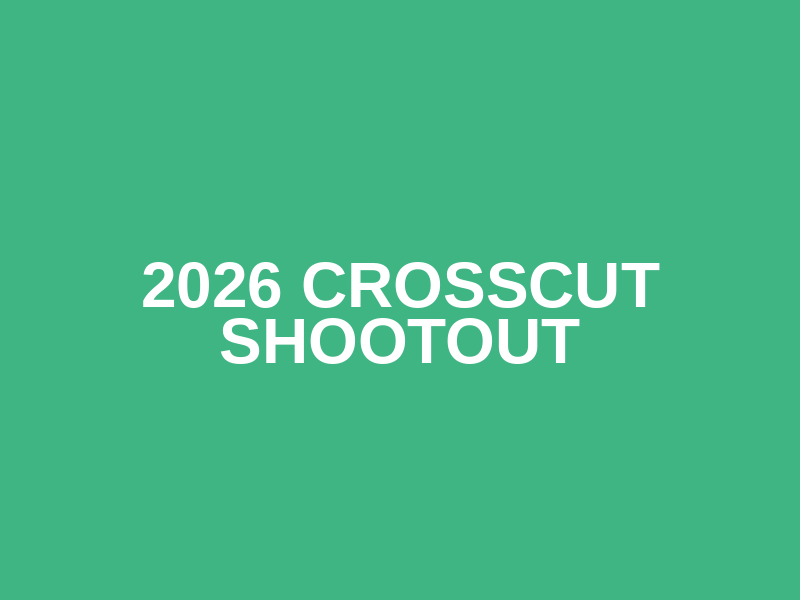 2026 Crosscut Shootout Logo