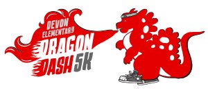 2026 Devon Elementary Dragon Dash 5K and 1 Mile Family Fun Run/Walk Logo