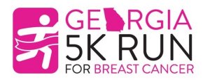 2027 Georgia 5K Run for Breast Cancer Logo