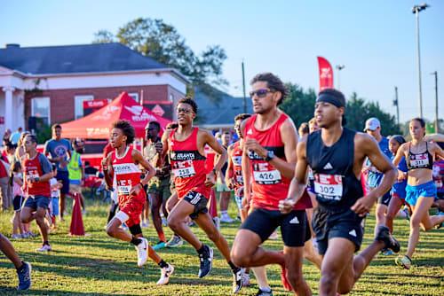 2026 Grand Prix XC 5K and October Midweek Mile & Dash Logo