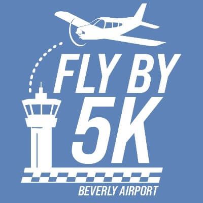 2026 Greater Beverly YMCA Fly 5k Road Race Logo