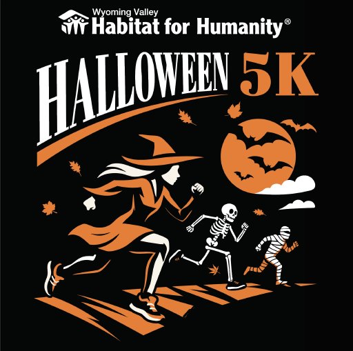 2026 Habitat for Humanity Halloween 5K Logo