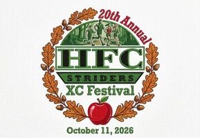 2026 HFC Striders XC Festival at Wayland Logo